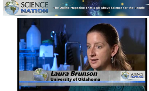 Laura Brunson's water research featured on Science Nation